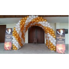 Ballroom Entrance Balloon Tunnel
